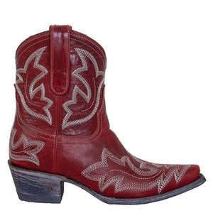 Open image in slideshow, embroidery botas mujer  Faux Leather Cowboy Ankle Boots
