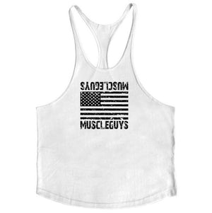 Open image in slideshow, New Arrivals Bodybuilding stringer tank top man Cotton Gym sleeveless shirt men Fitness Vest Singlet sportswear workout tanktop
